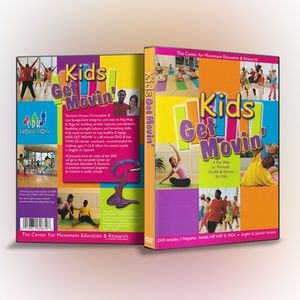 Kids Get Movin' (DVD) Dance Hip Hop Educational Movement Classroom Learning